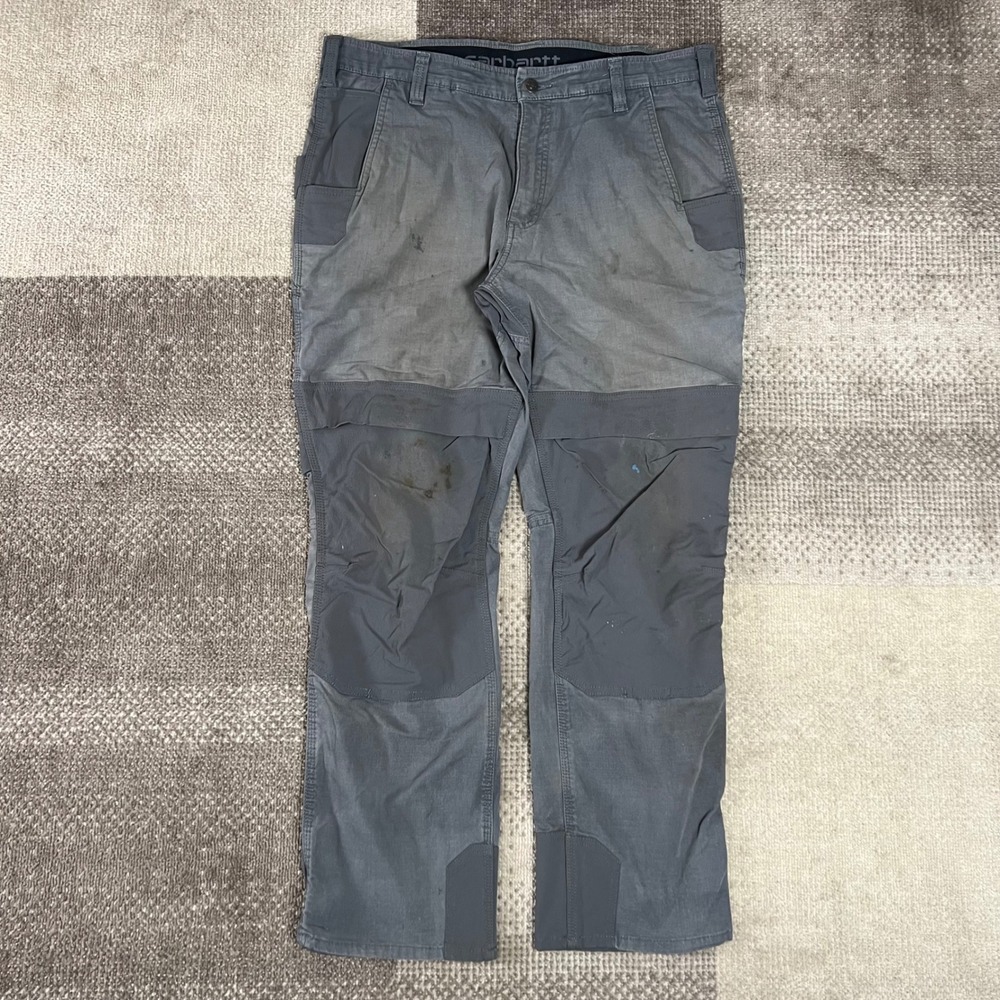Carhartt Men's Two-Tone Gray Work Pants